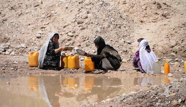 کمبود آب در افغانستان