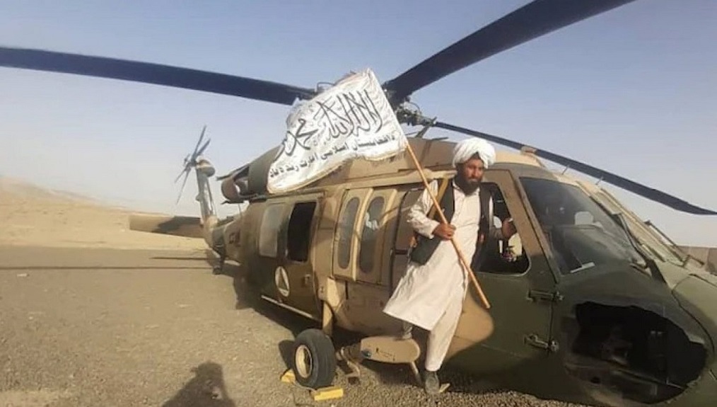 هلی کوپتر طالبان