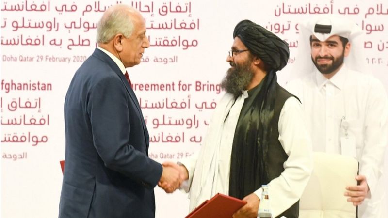 طالبان و امریکا