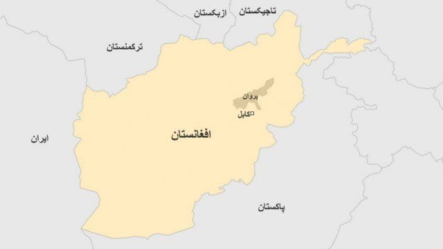 نقشه پروان
