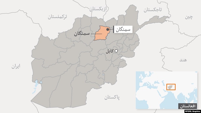 نقشه سمنگان