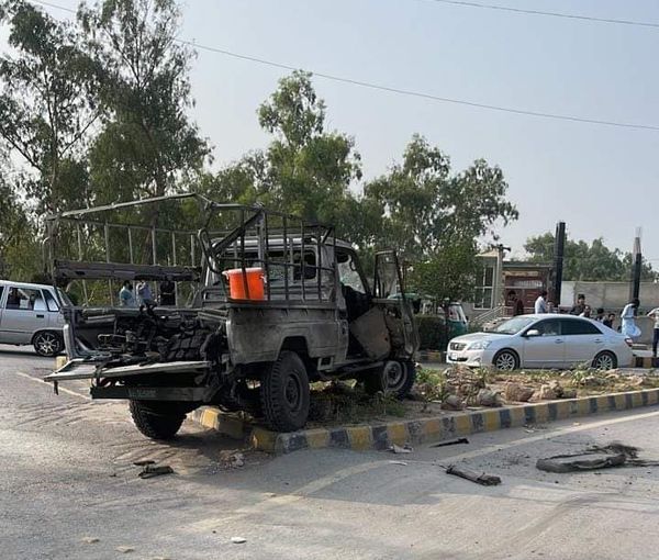 حمله انتحاری در پاکستان