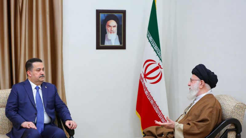 خامنه ای و سودانی