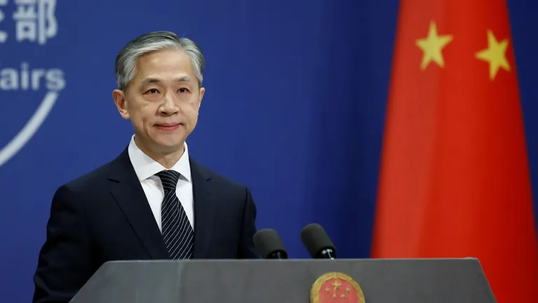 portavoz del Ministerio de Exteriores Wang Wenbin