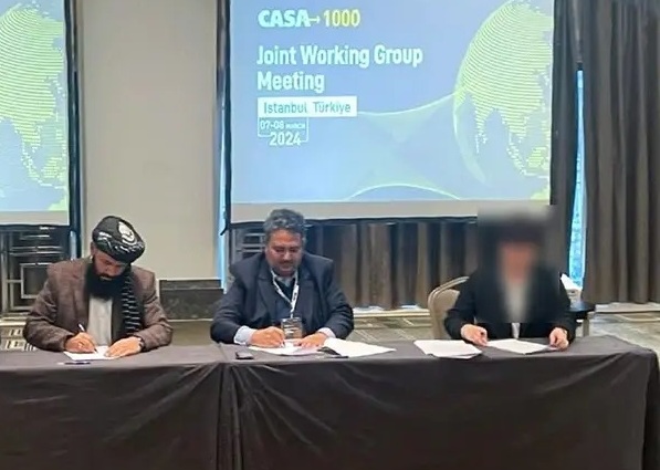 Los medios de comunicación talibanes censuraron la imagen del viceministro de Energía de Kirguistán censur