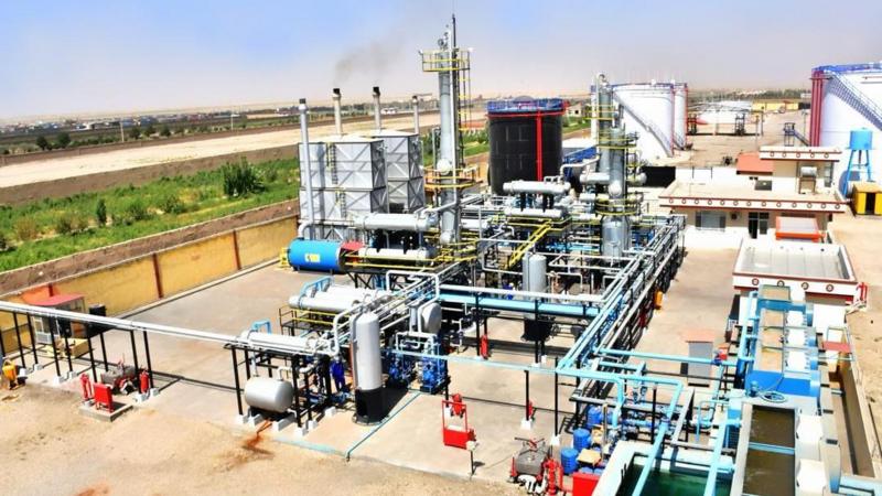 La extracción de petróleo 