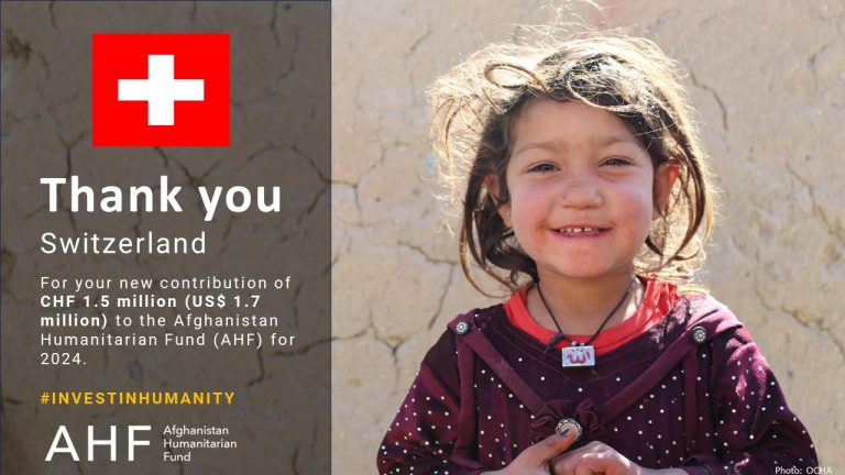 Suiza donó 1,7 millones de dólares para ayudar al pueblo afgano