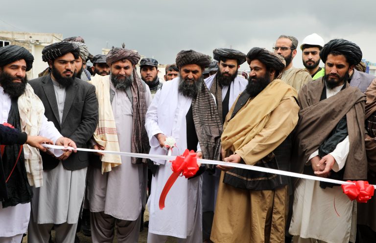 Los talibanes inauguraron tres grandes proyectos municipales en Kabul