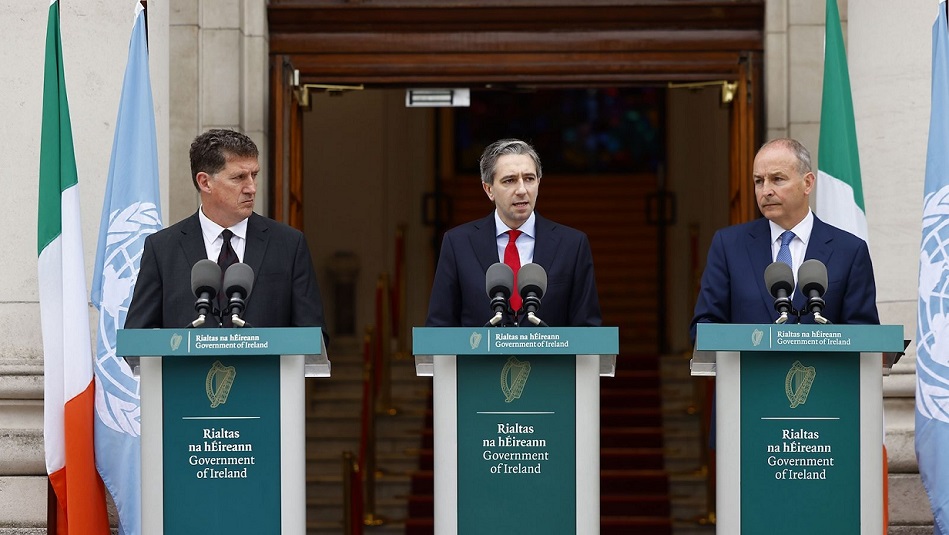 España, Noruega e Irlanda