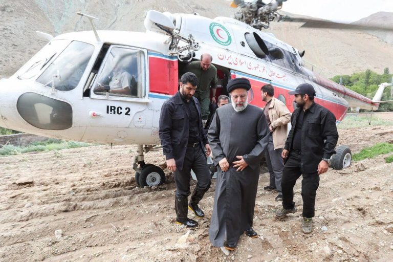 El helicóptero que transportaba al presidente de Irán en el norte de Azerbaiyán Oriental sufrió un accidente