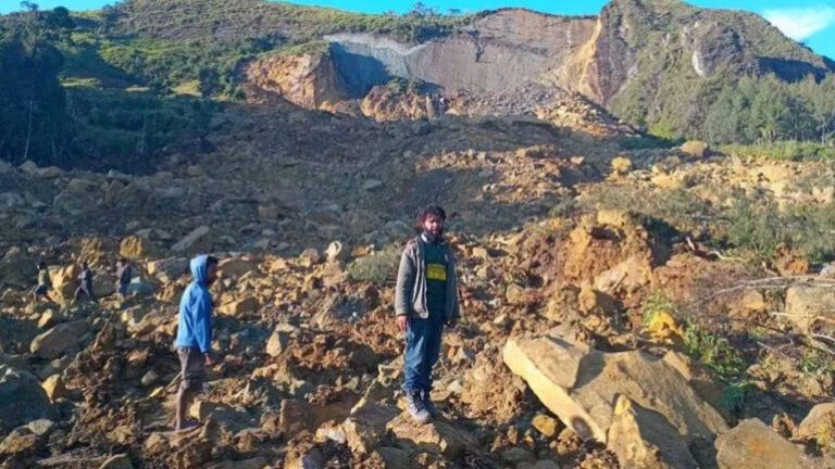 El deslizamiento de tierra en Papúa Nueva Guinea en el norte de Australia ha devorado a más de 300 personas