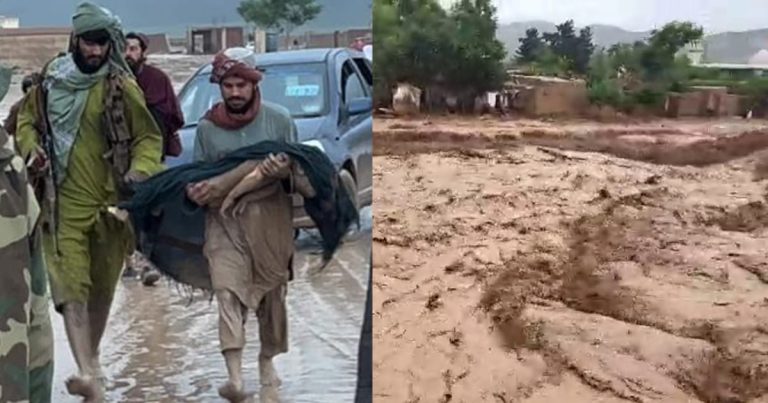 Las inundaciones han cobrado la vida de cientos de personas en cinco provincias de Afganistán