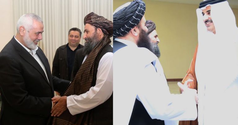 El líder talibán Mullah Baradar se reunió en Teherán con el emir de Catar y Ismail Haniyeh
