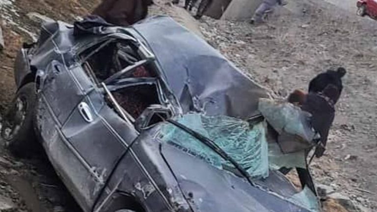 Seis personas murieron en dos incidentes de tráfico en Baghlan y Badakhshan
