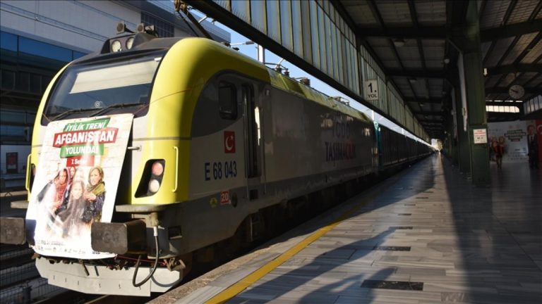 Turquía envía ayuda humanitaria a Afganistán a través del ferrocarril