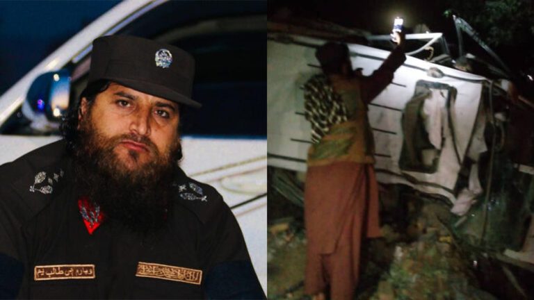 Un comandante y tres fuerzas talibanes mueren en un incidente de tráfico en Baghlan