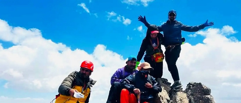 montañistas