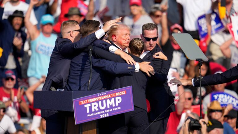 El exmandatario de Estados Unidos resultó herido en un tiroteo de personas armadas