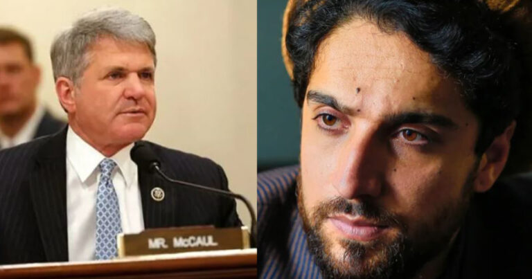 McCaul: Me reuniré con Ahmad Massoud