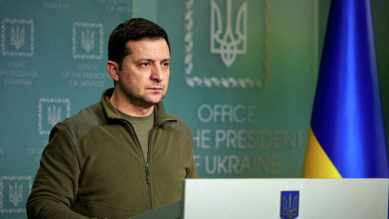 Zelensky agradeció los ataques aéreos de sus fuerzas a objetivos militares dentro de Rusia.