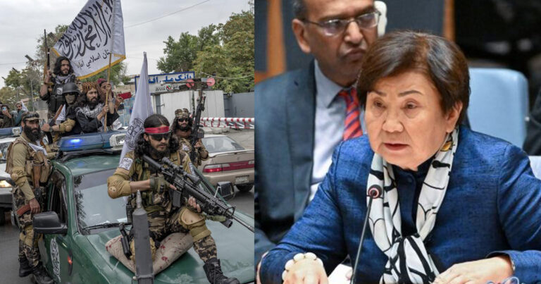 Tensión entre UNAMA y los Talibanes; Otunbayeva: El actual sistema de Afganistán no debe ser reconocido