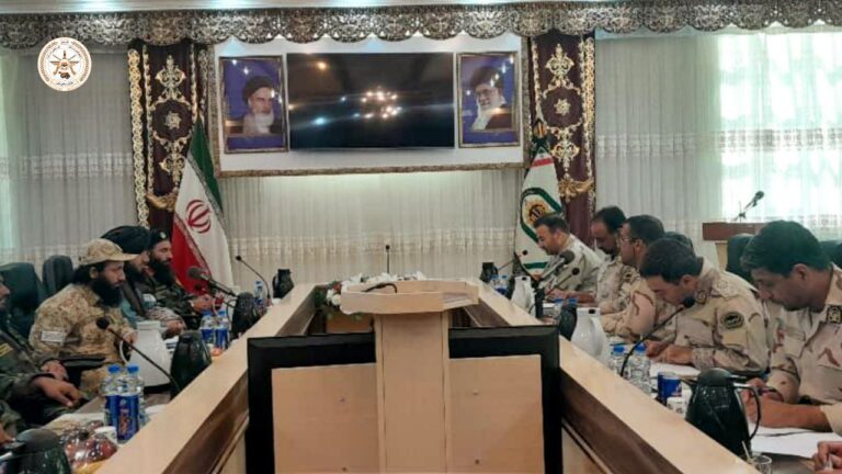 Los representantes de los talibanes y la República Islámica discutieron sobre la protección de las fronteras en Herat