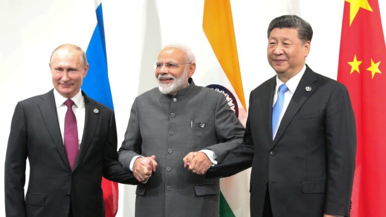 Los líderes de China, India y Rusia discutieron sobre la guerra en Ucrania