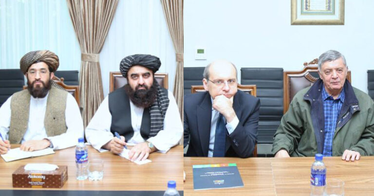 El enviado especial de Rusia se reunió con el ministro de Relaciones Exteriores de los talibanes durante su visita a Kabul