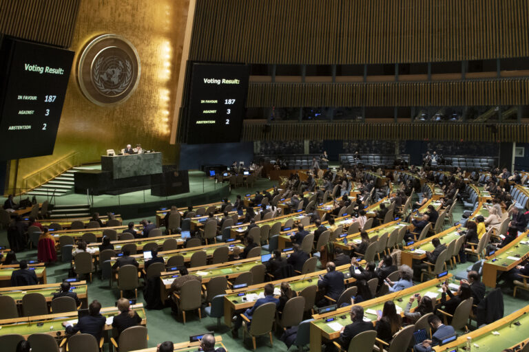 La ONU nuevamente no entregó el asiento de Afganistán a los talibanes