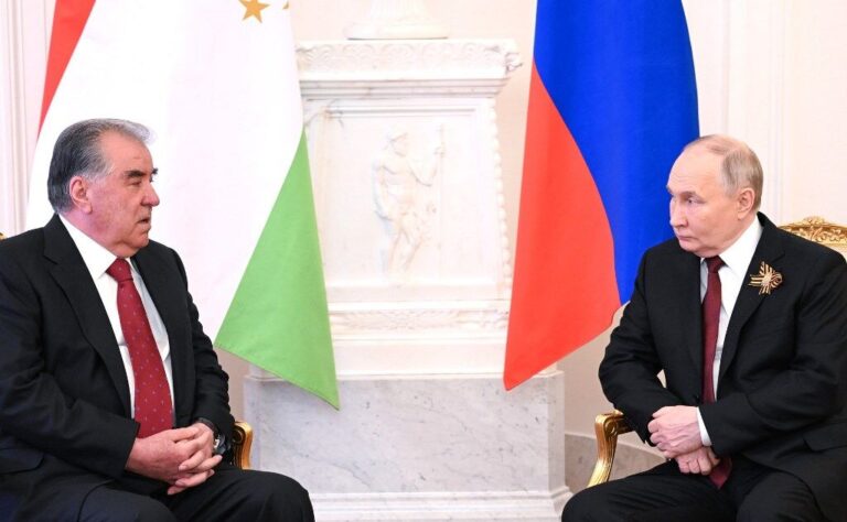 Los líderes de Rusia y Tayikistán discutirán la situación en Afganistán