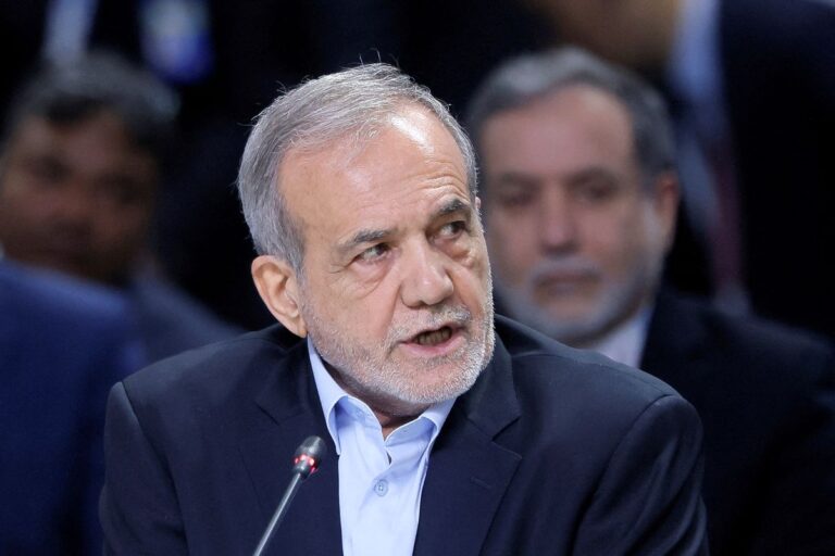 Pezeshkian: Negociaremos con los talibanes para asegurar nuestro derecho al agua