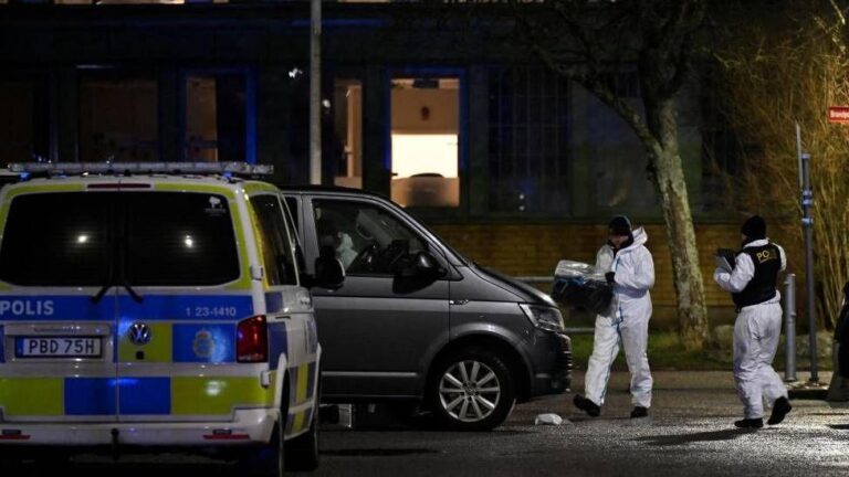 Tiroteo en Suecia; el número de muertos asciende a 11