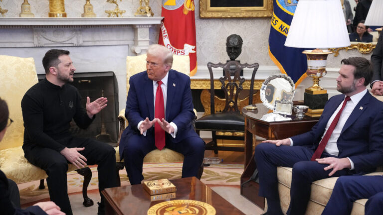 Confrontación verbal sin precedentes entre Trump y Zelensky