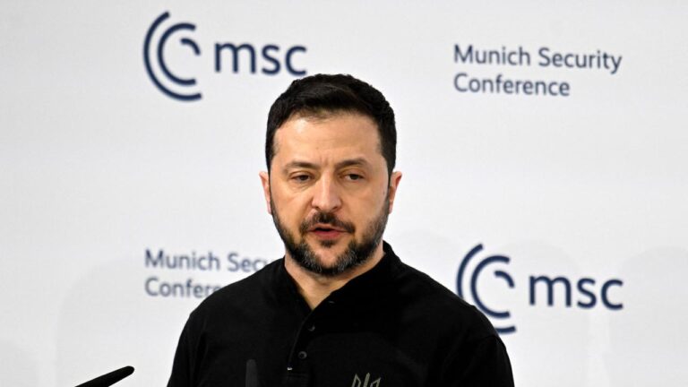 Zelensky pidió la creación de un “Ejército Europeo” en la Conferencia de Seguridad de Múnich