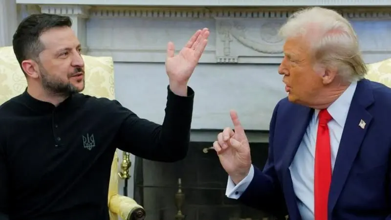 Trump y Zelenski