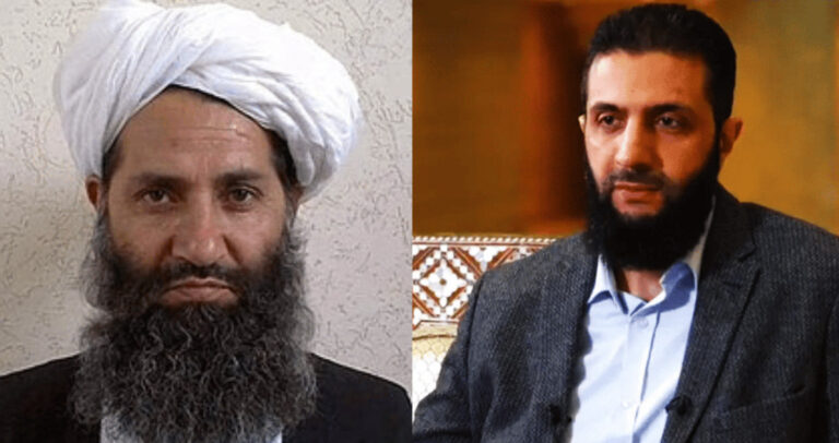 Rutas diplomáticas separadas de los talibanes y Hayat Tahrir al-Sham