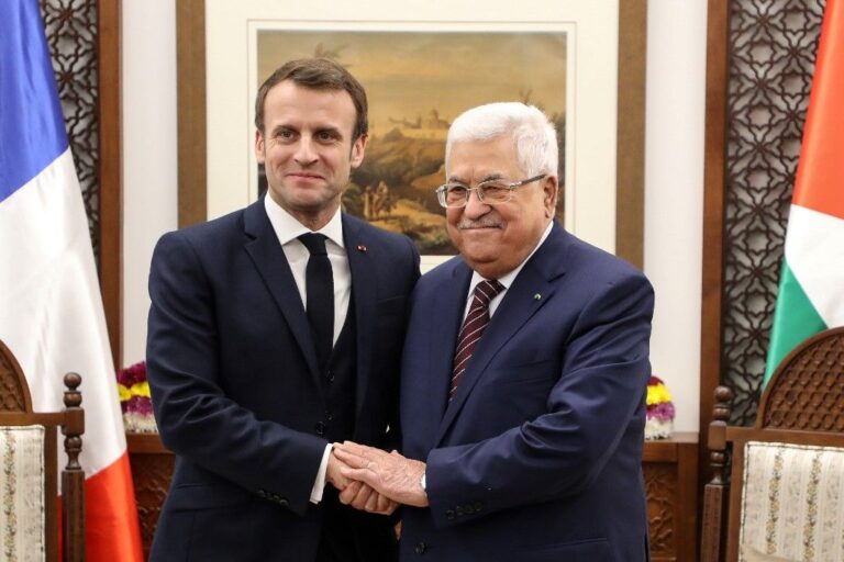 Macron pidió al mundo que reconozca a Palestina