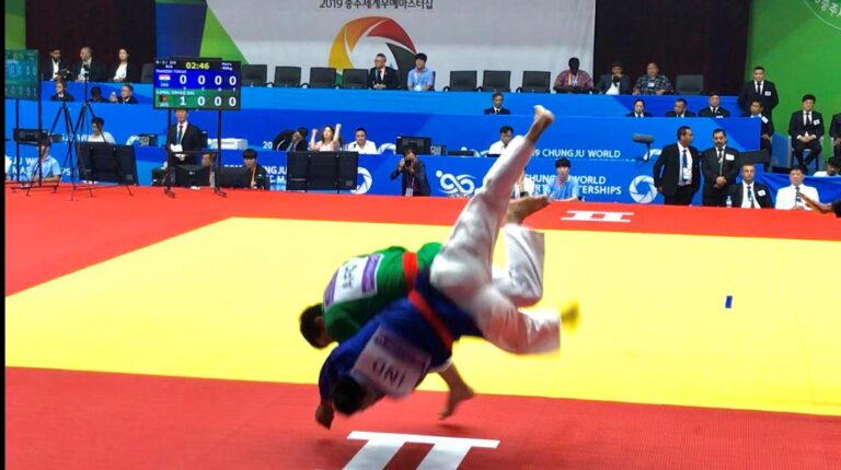 Representante de Afganistán se corona subcampeón en el Torneo de Élite de Judo en Taiwán Ajmal Eshaqzai,