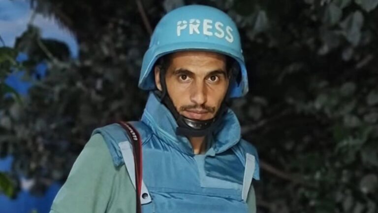 Un destacado periodista palestino muere en un ataque israelí