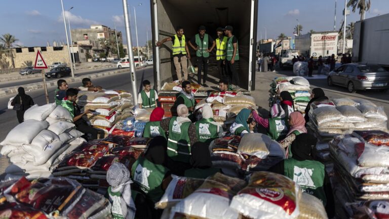 Israel permite la entrada de alimentos a la Franja de Gaza