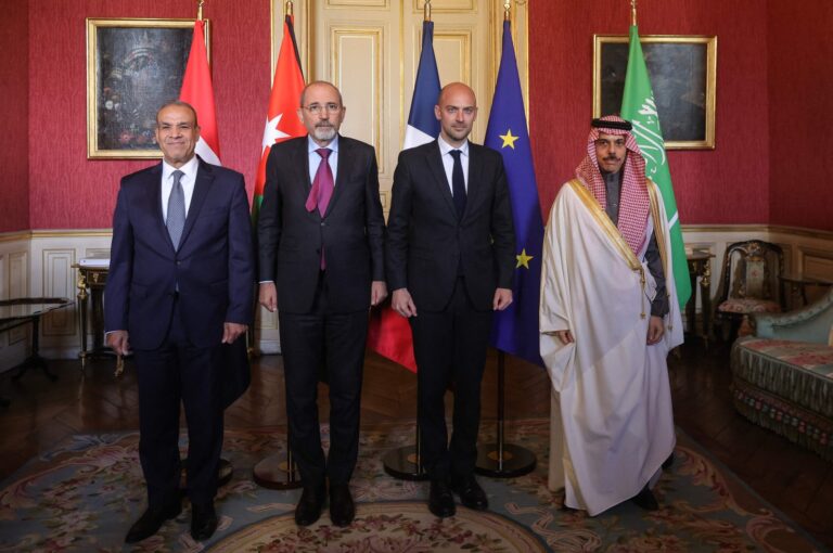 Funcionarios de Arabia Saudita, Egipto, Jordania y Francia dialogaron sobre Gaza