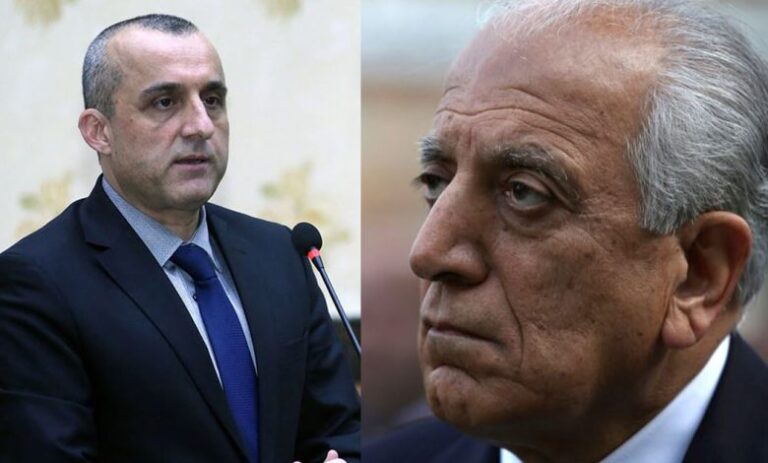 Saleh: Khalilzad es la opción ideal para la embajada de los talibanes en Washington