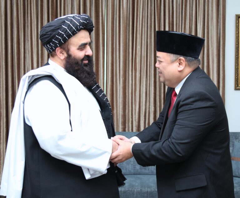 Indonesia envía diplomático a Afganistán bajo control talibán